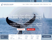 Tablet Screenshot of hamiltonislandraceweek.com.au